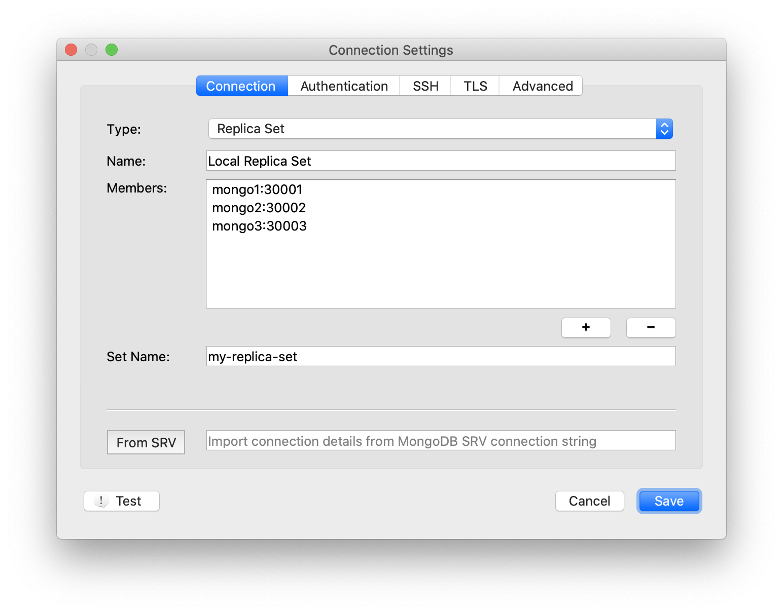 Robo 3T Config